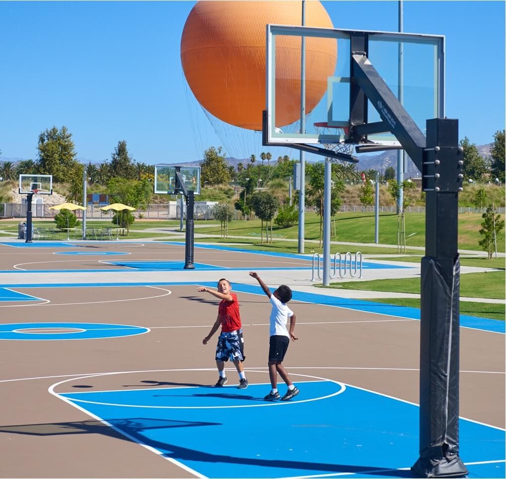 basketball courts