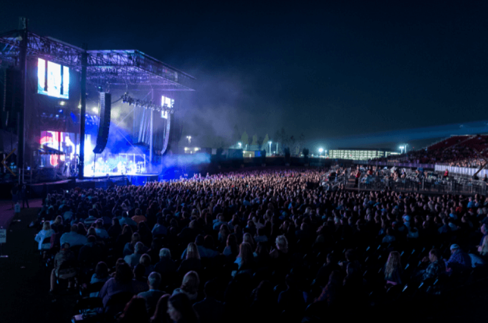 Concert Season in Full Swing at FivePoint Amphitheatre